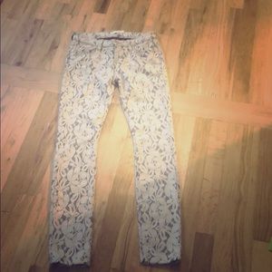 7 for all mankind lace pants—size 26